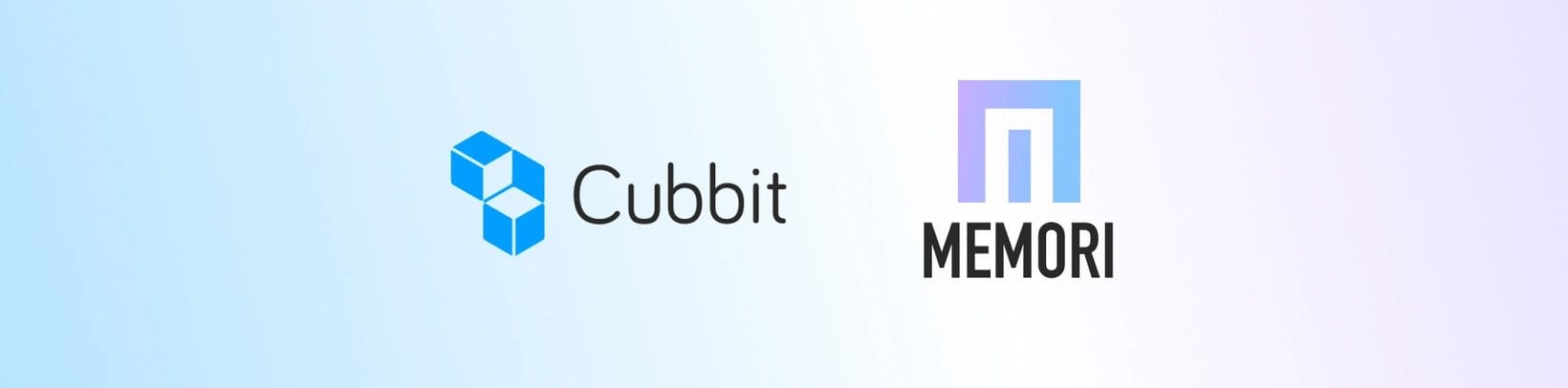 Memori joined Cubbit's "Next Generation Cloud Pioneers" network