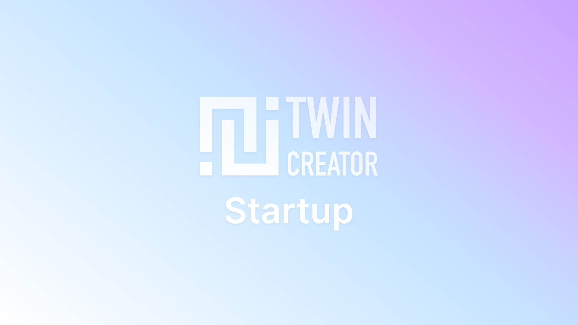 TwinCreator Startup