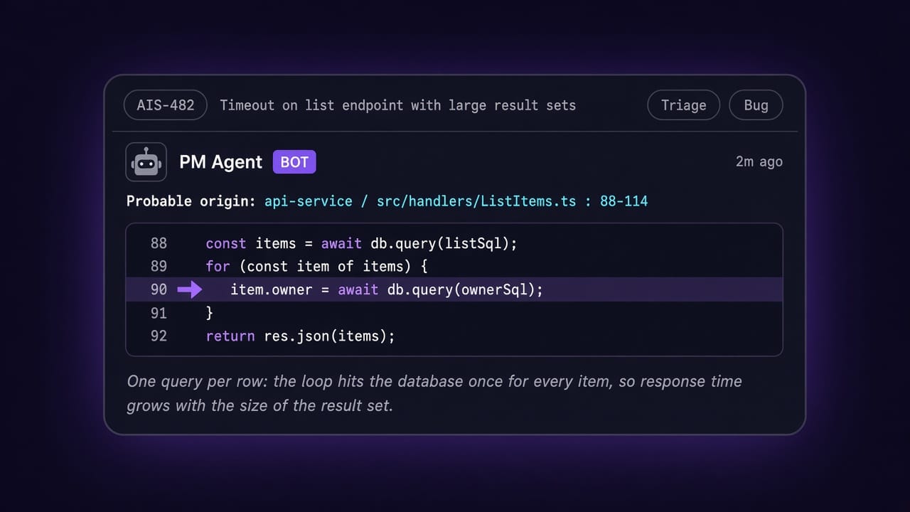 Dare la codebase in lettura a un agente, senza dargli il server