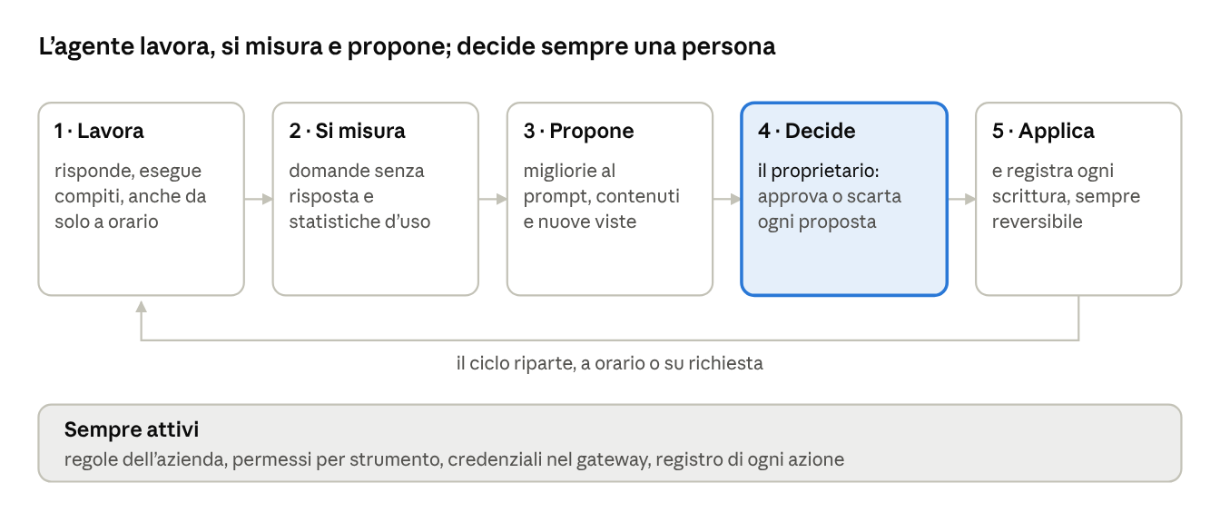 il ciclo di evoluzione supervisionata
