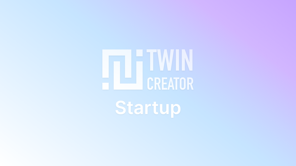 TwinCreator Startup