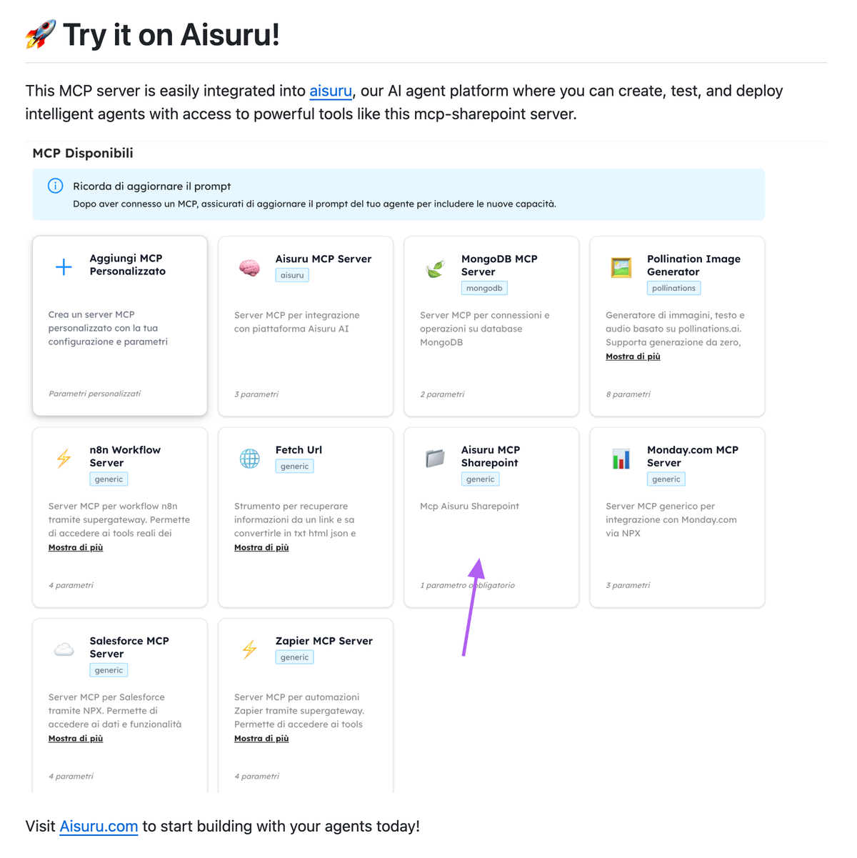 MCP SharePoint: your AI Agent now talks to your business documents