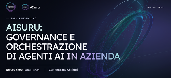 Agenti AI in azienda: governance, persone e casi concreti dal workshop Memori a FARETE 2026